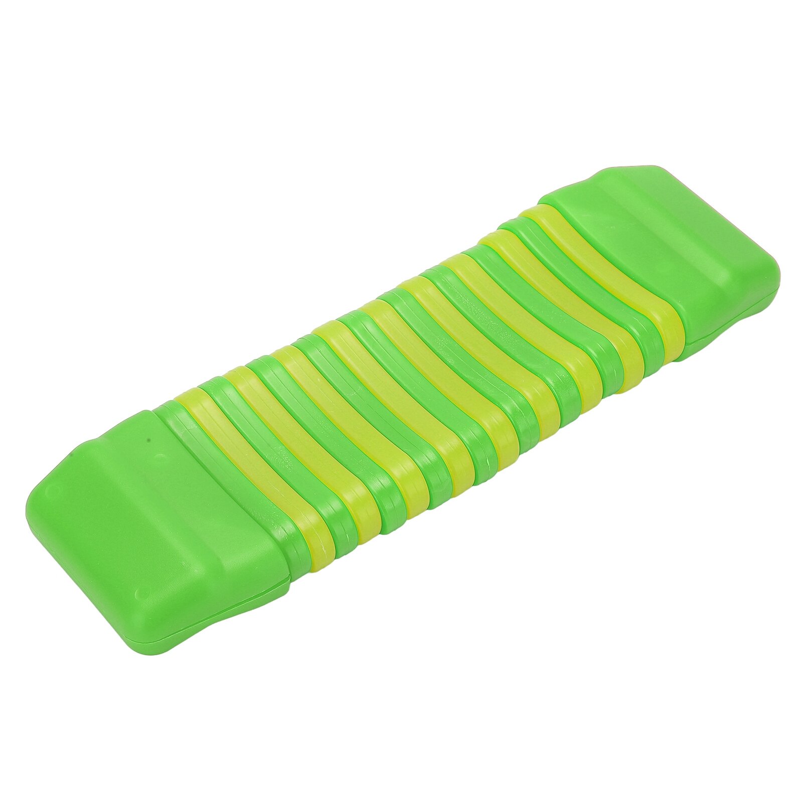 Тип зуба деревянный эхолот ударный музыкальный инструмент Orff кастаньеты хлопушка для детей раннего образования зеленый