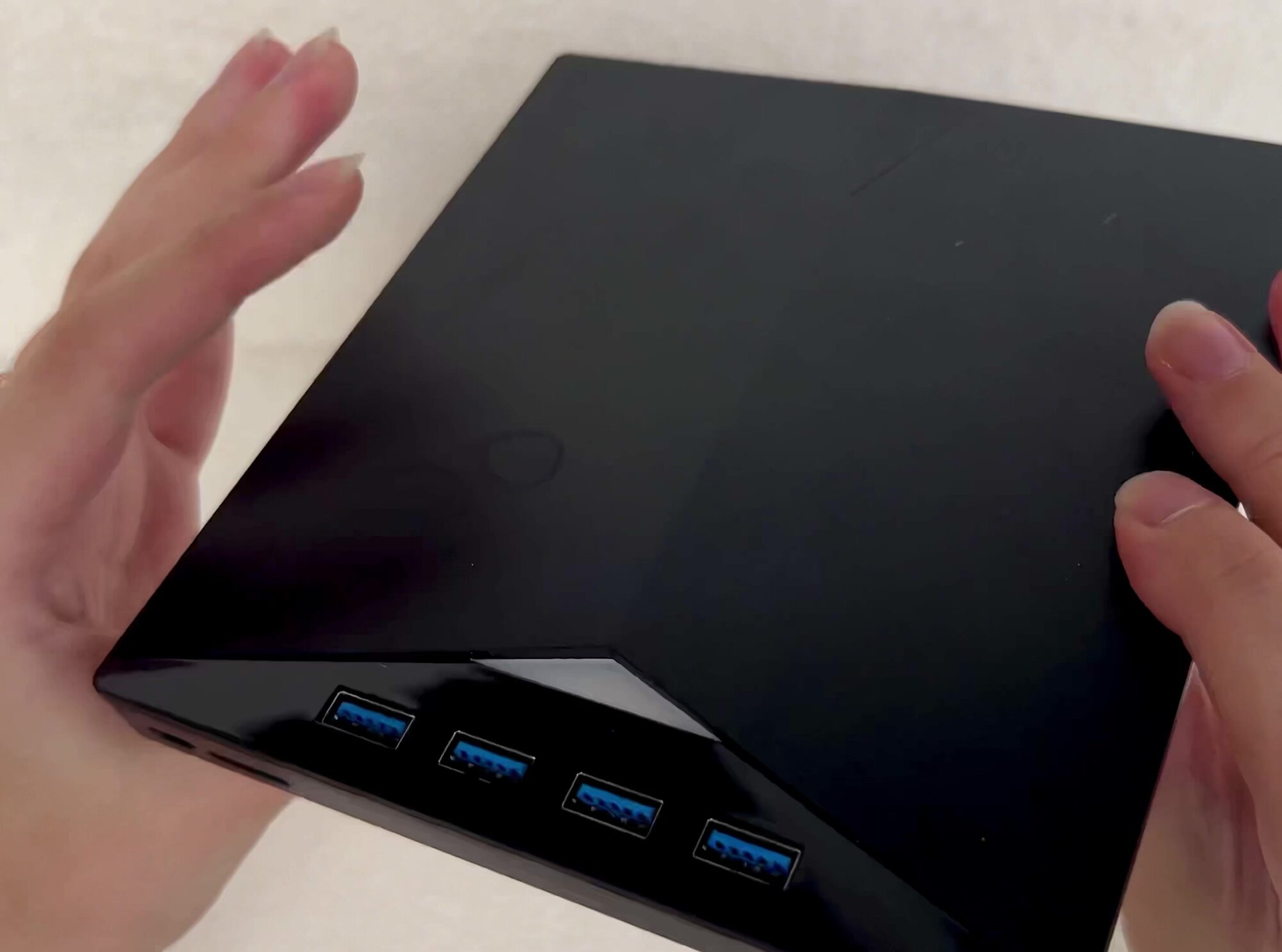Дисковод внешний для ПК, ноутбука USB 3.0/Type-C, чтение/запись DVD/CD + Micro SD, внешний дисковод — фото 1