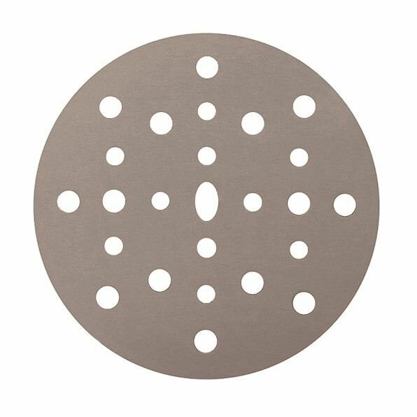 Бумага наждачная круг -№ 40 25 отв. D 150 мм 5 шт