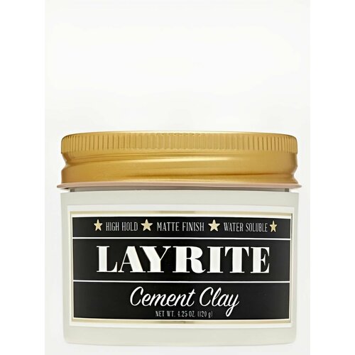 Layrite Cement clay помада-цемент для укладки волос,120 гр