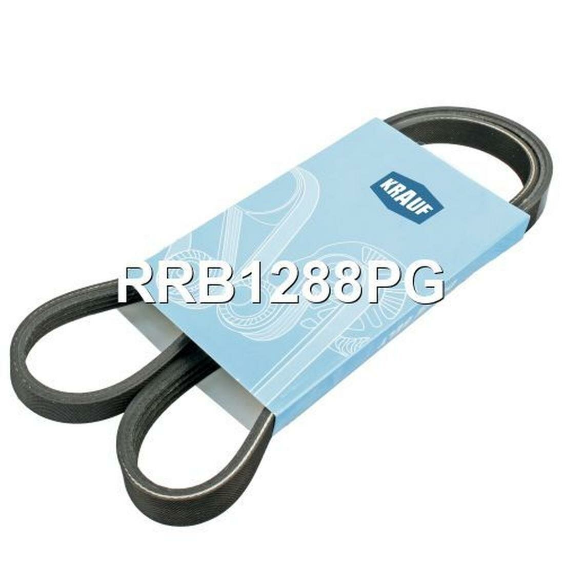 Ремень приводной поликлиновой Krauf RRB1288PG длина 1523-1528 мм