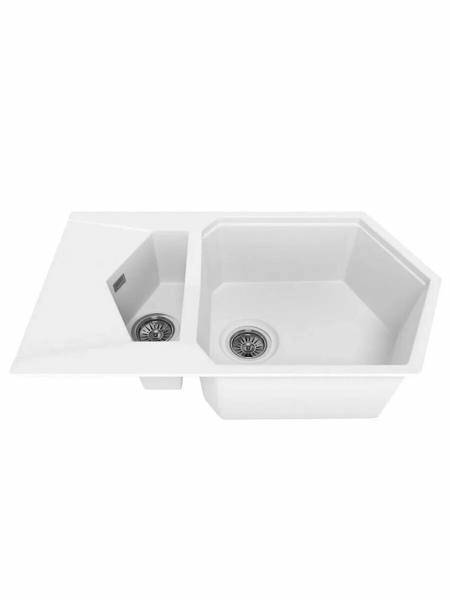 Кухонная мойка Kit Kraken Pond 55 White