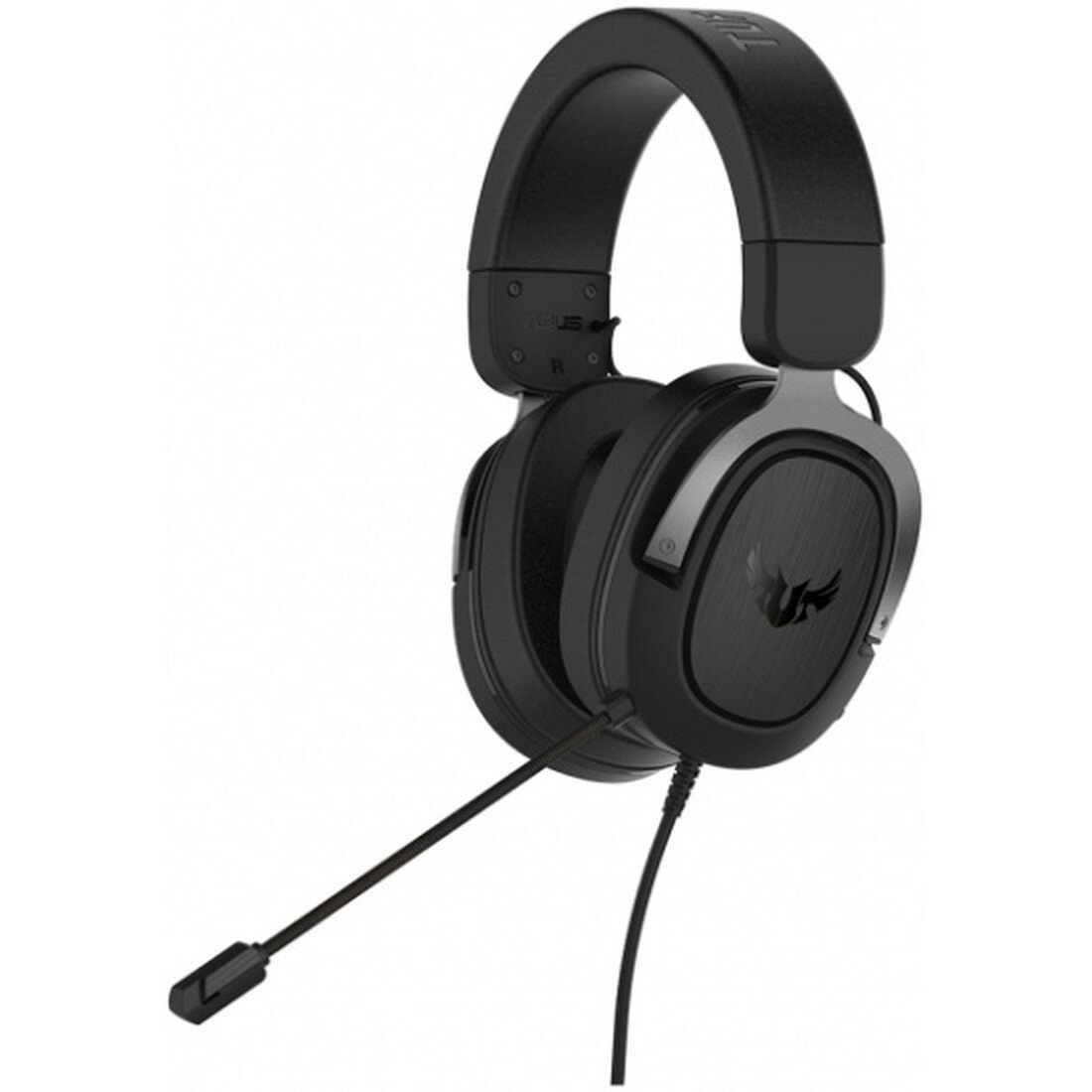 Гарнитура Asus TUF Gaming H3, проводная, 7.1, черный/серый