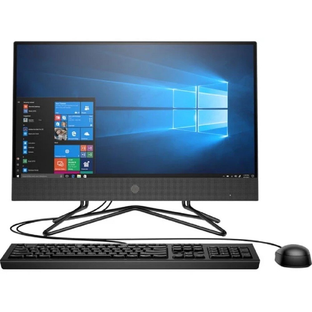 Моноблок HP 200 G4 6D418EA/16GB 21.5" {Full HD i5 1235U (1.3)/ 16Gb/ SSD512Gb /Iris Xe /DOS / Kbd}