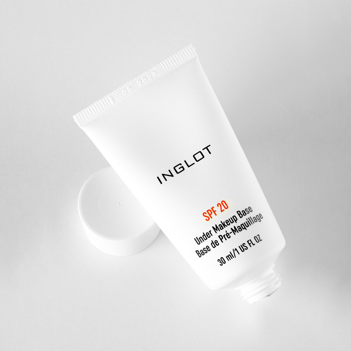 База под макияж Inglot Under the Makeup Base SPF 20, водостойкая, гипоаллергенная, 30мл — фото 1