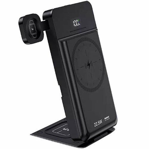 REMAX Повербанк 10000mAh 5в1 с magsafe зарядная станция для айфона и андроида 225w белый модель RPP-D3 1999₽