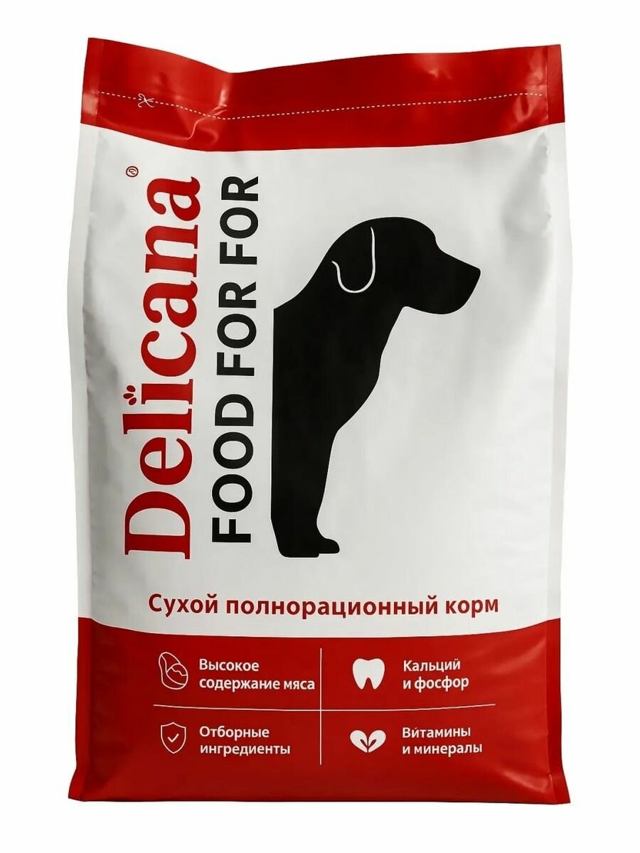 Корм сухой Delicana для беременных и кормящих собак 15 кг Говядина — фото 1