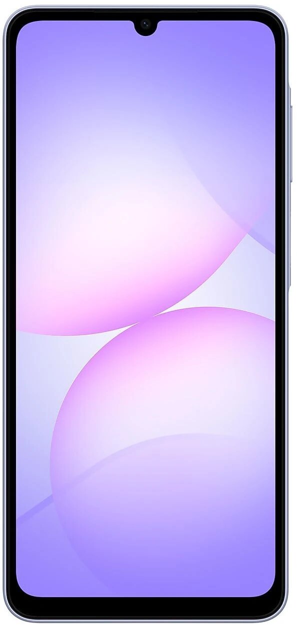 Смартфон Samsung Galaxy A07, экран 6.7", 6/128 ГБ, фиолетовый — фото 1