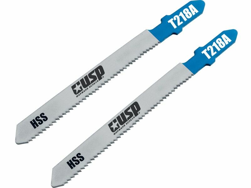 Полотна для электролобзика. 2 шт. Тип полотна T218A. HSS