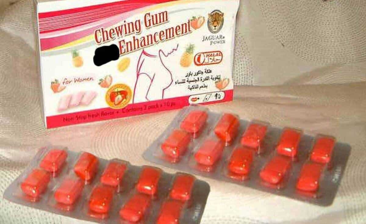 Jaguar Power – Женская жевательная резинка для энергии, бодрости и улучшения настроения, с фруктовым вкусом