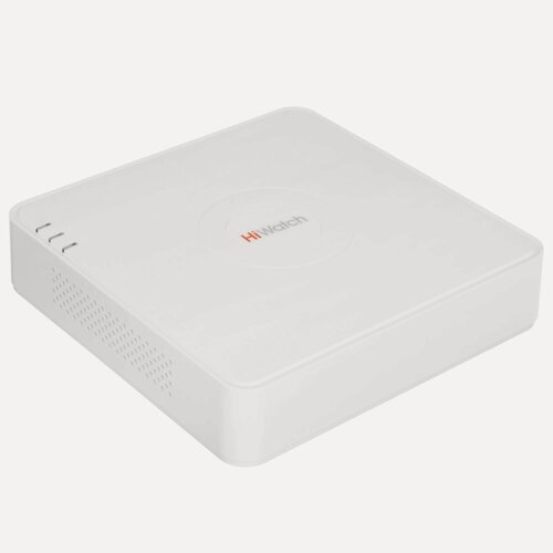 Изображение товара Видеорегистратор для видеонаблюдения Hikvision HiWatch DS-H208QA белый, 8-канальный, гибридный HD-TVI