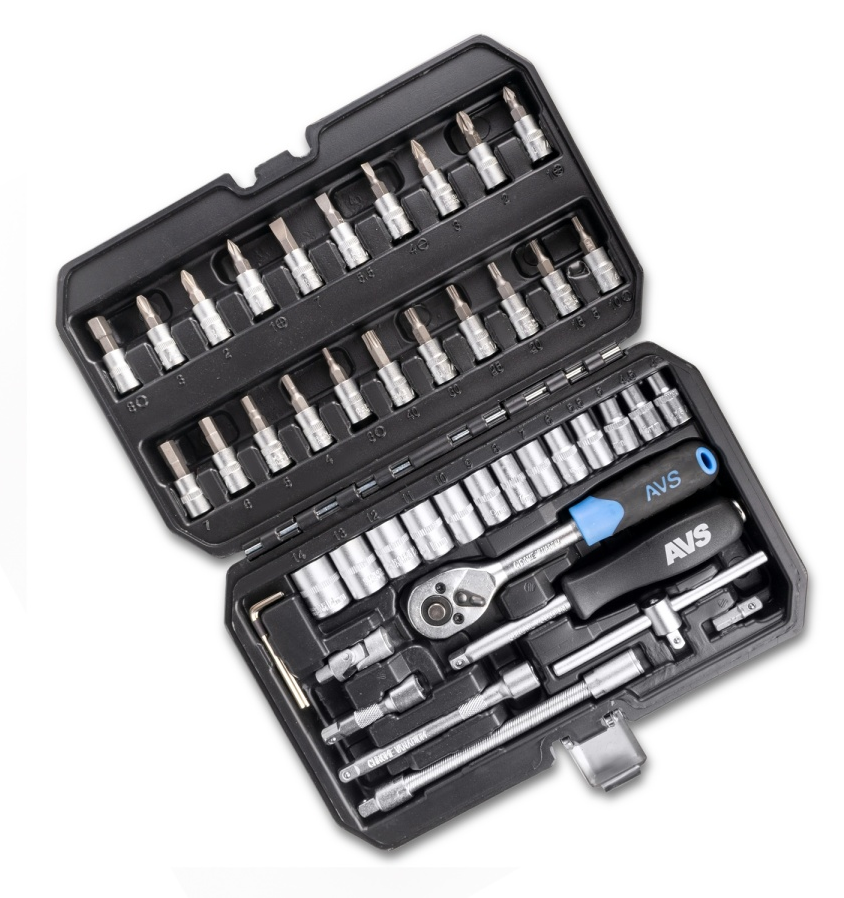 Набор инструментов 46 предметов "master" avs mts-46 — фото 1