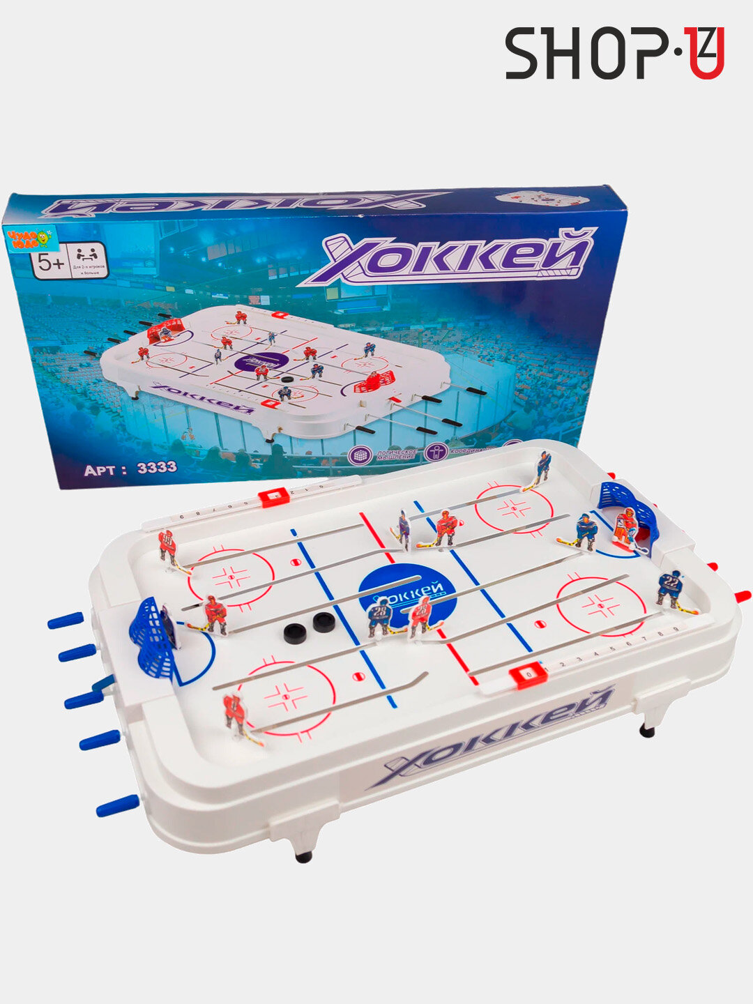 Настольный хоккей / футбол кикер на ножках, 50х29 см / 120x61x80см / 142x76x88см