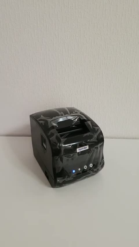 Xprinter XP-365B USB термопринтер мини-принтер Принтер для этикеток и чеков Xprinter XP-365B чековый принтер — фото 1