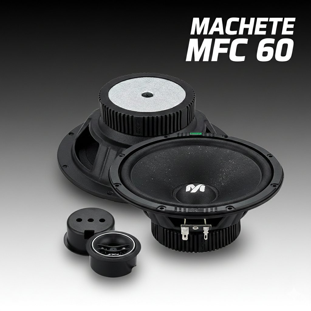 Динамики автомобильные DEAF BONCE MFC-60 "Machete", двухкомпонентные — фото 1