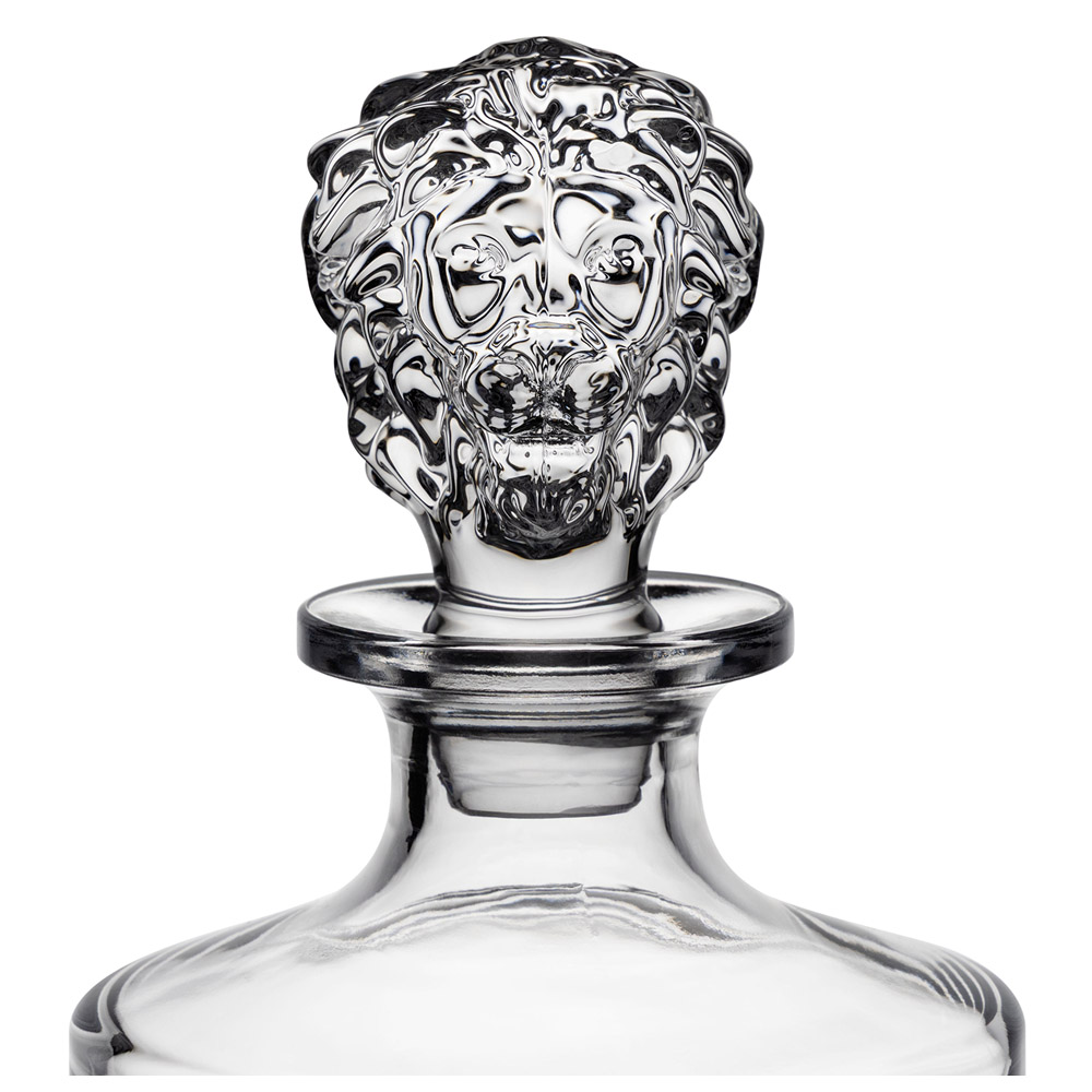 Набор для виски "LION": штоф + ДВА стакана, 850 МЛ/310 МЛ — фото 1