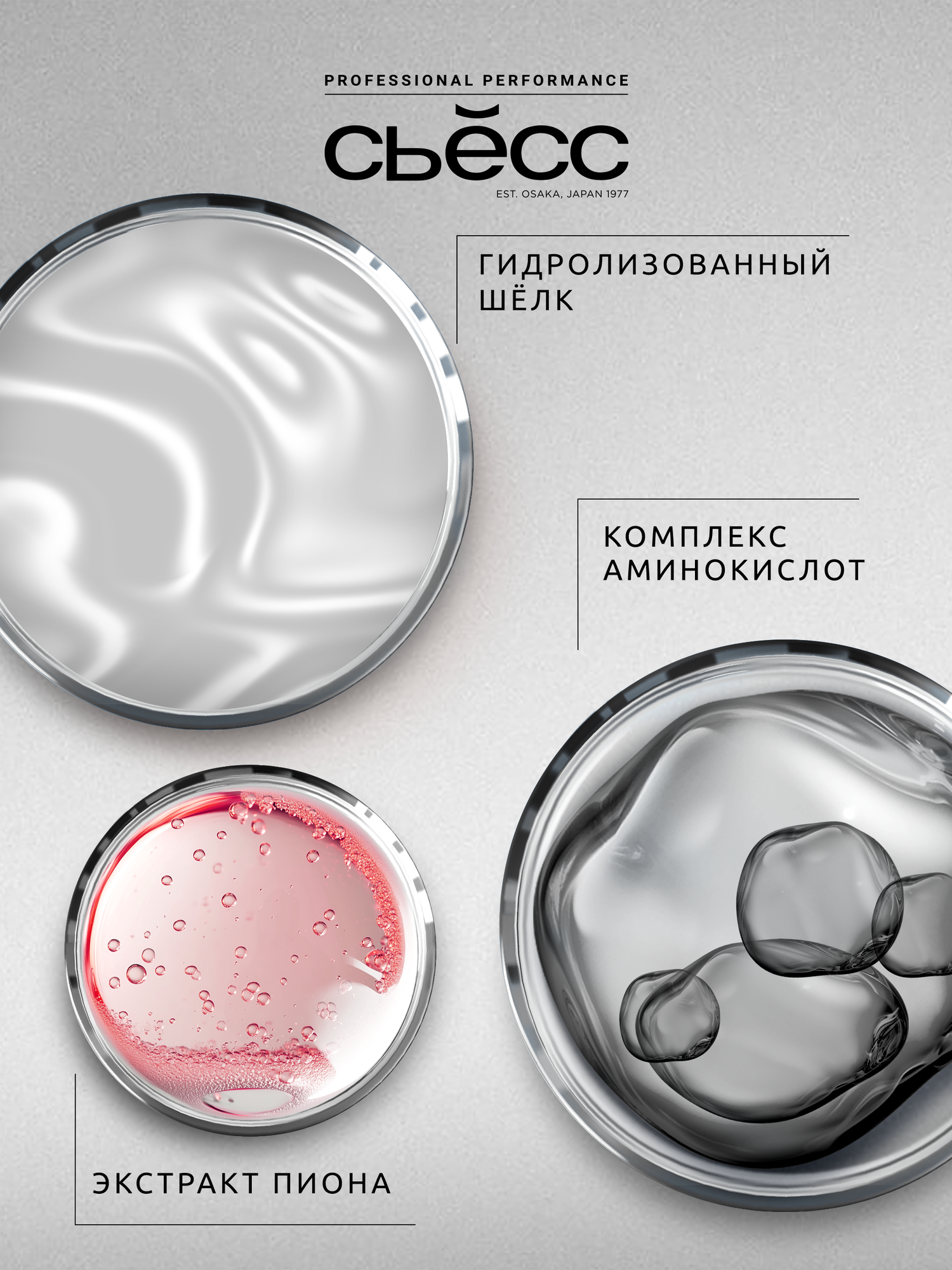 Сьёсс Бальзам Glossing, для тусклых и лишенных блеска волос, многогранное сияние, 450 мл — фото 1