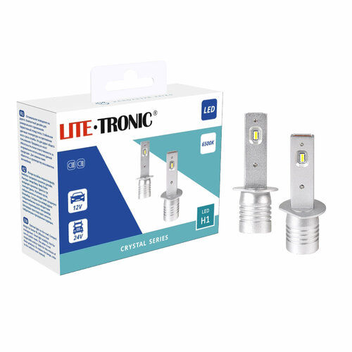 Автолампа светодиодная H1 LITE-TRONIC (комплект) 12/24V CSL LED 6500K