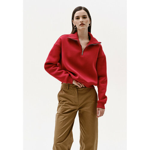 Толстовка Basis, размер L, красный