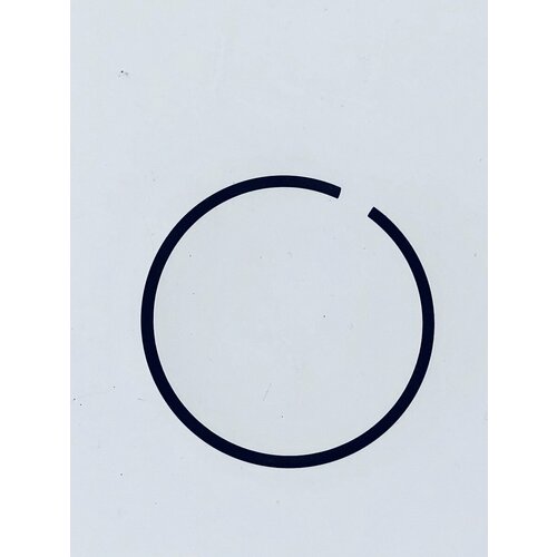 Поршневое кольцо для BS-45(36) 61/67/87 Huter №82 прокладка кожуха картера для bs 45 bs 52 29 61 67 101 huter 82