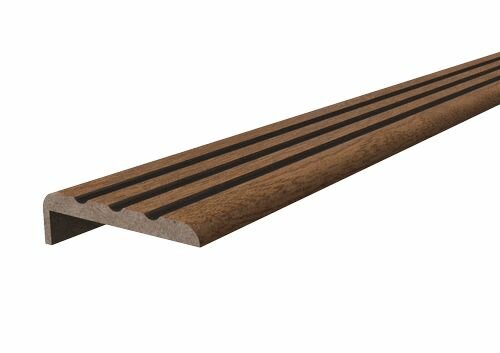 фото Наличник телескопический 3 ручья 80 мм BIANCO CLASSIC (дуб бьянко патина золото)