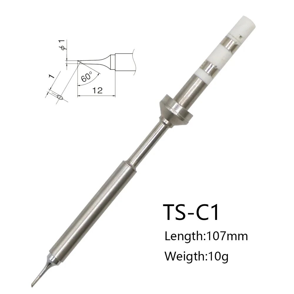 TS101/TS100/T85 Сменные паяльные жала Различные модели жала Электрическое паяльное жало K KU I D24 BC2 C4 C1 JL02, TS-C1