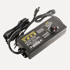 Изображение товара Регулируемый блок питания 3-24V 5A 5.5x2.5mm 120W для компьютеров / ноутбуков / игровых систем / светодиодных лент / электроинструментов / систем видеонаблюдения
