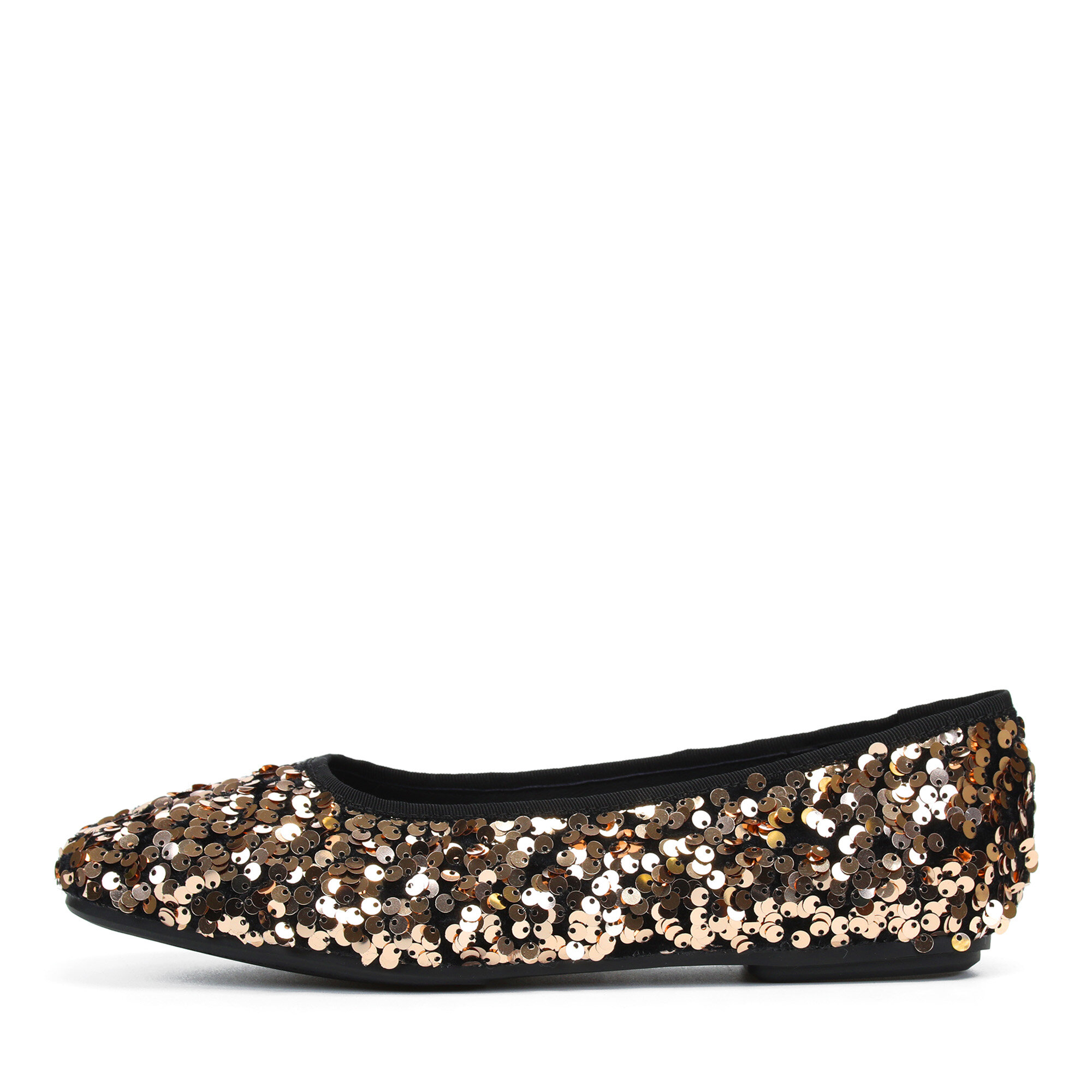 Балетки Respect, размер 37, золотой — фото 1