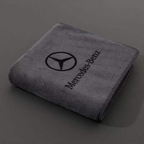 Полотенце из микрофибры (30*60 см) с логотипом Mercedes