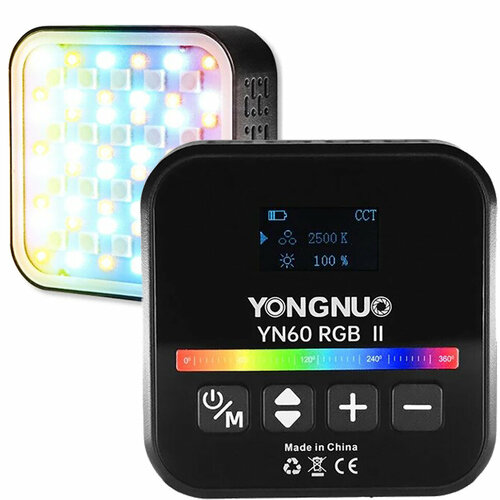 Осветитель YongNuo YN60 RGB II Чёрный 3080₽