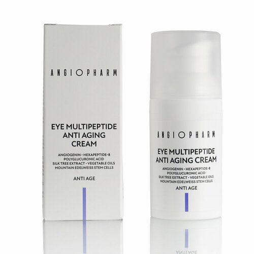 Ангиофарм Мультипептидный омолаживающий крем для кожи вокруг глаз 30 мл 3900₽