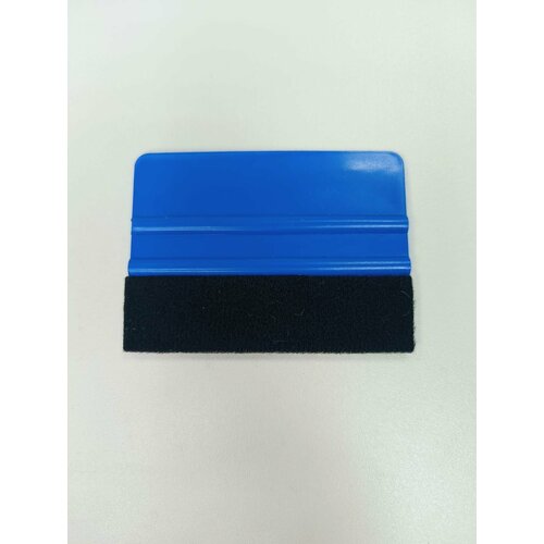 Ракель с фетровой накладкой для наклеек, винила, тонировки