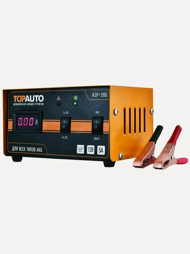 Изображение товара Зарядное устройство АЗУ-205 5А, для 12В-АКБ до 65 А*ч 191191