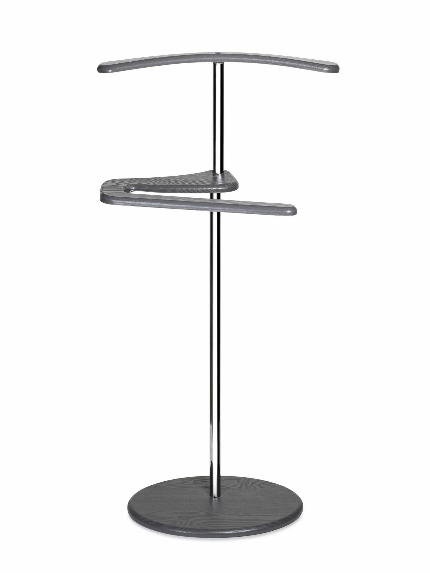 Вешалка напольная для одежды, кронштейн для хранения одежды металл/МДФ — фото 1