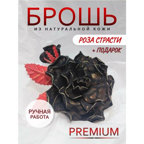 фото Брошь master e., черный