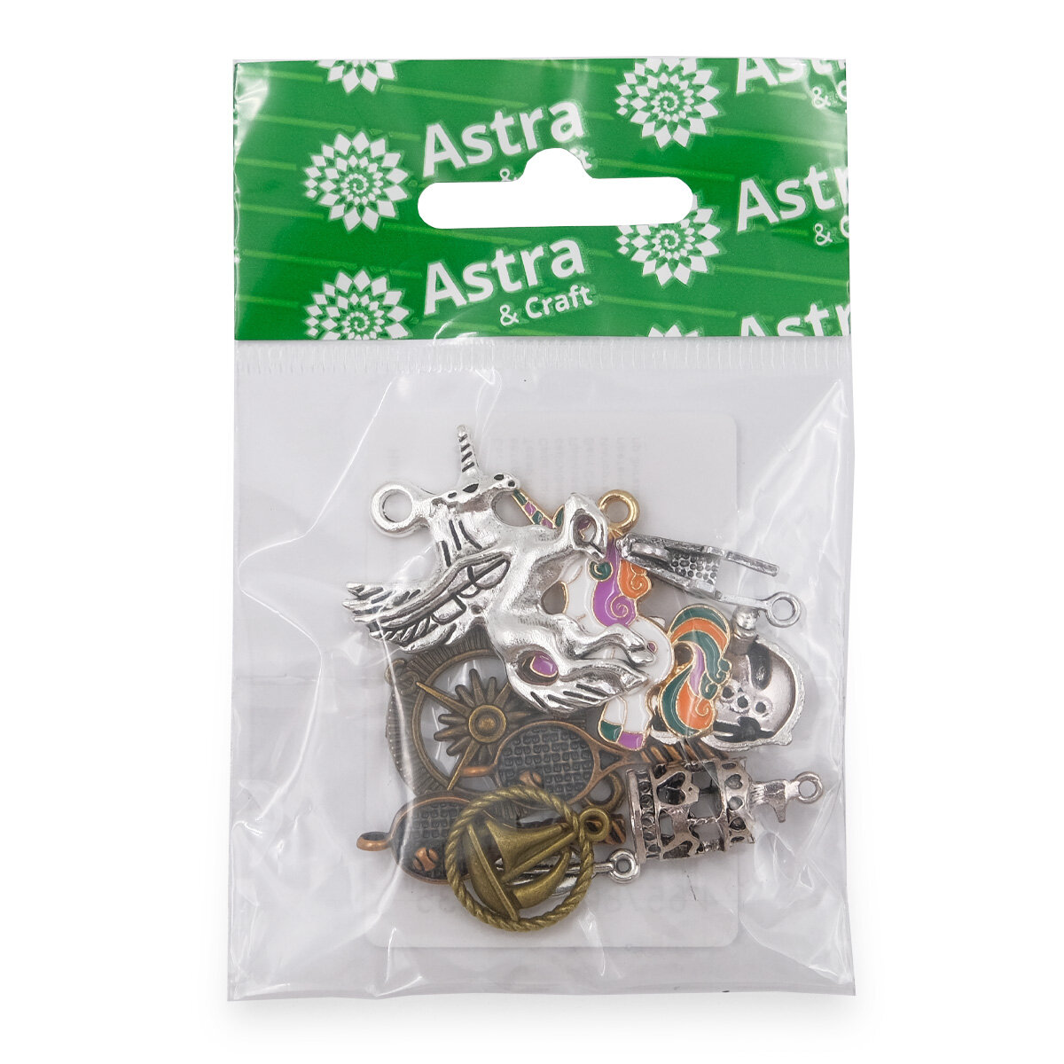 Подвески для рукоделия набор №1, металлические, 10 шт, Astra&Craft — фото 1