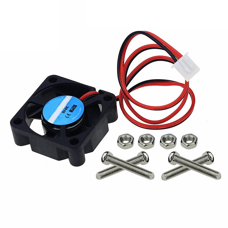 3D Pinter Parts 3010 вентилятор 30 мм 30x30x10 мм 5 В 2-контактный кулер постоянного тока небольшой охлаждающий вентилятор DIY Reprap для j-head hotend