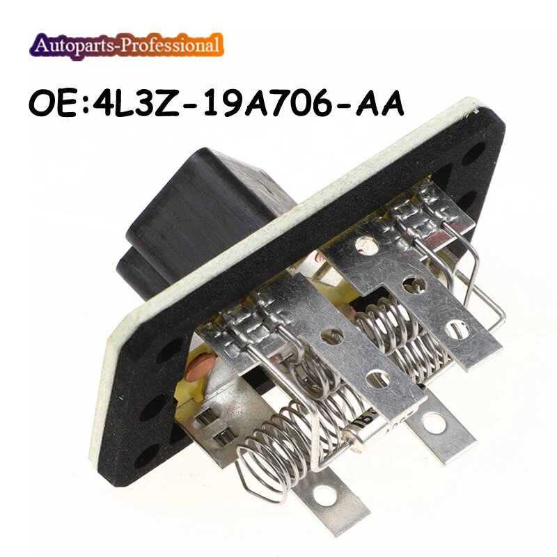 4L3Z-19A706-AA Резистор двигателя вентилятора отопителя для Ford Escape Expedition F-150 Mustang и Mazda Tribute Mariner Villager Lincoln, 4L3Z-19A706-AA