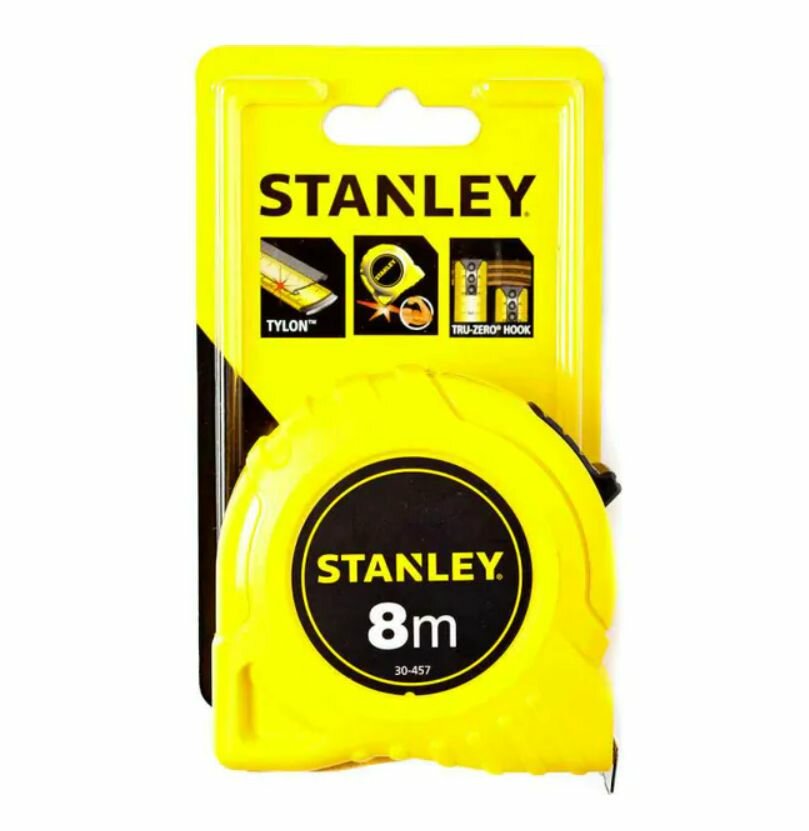 Рулетка Stanley 8м*25мм 0-30-457