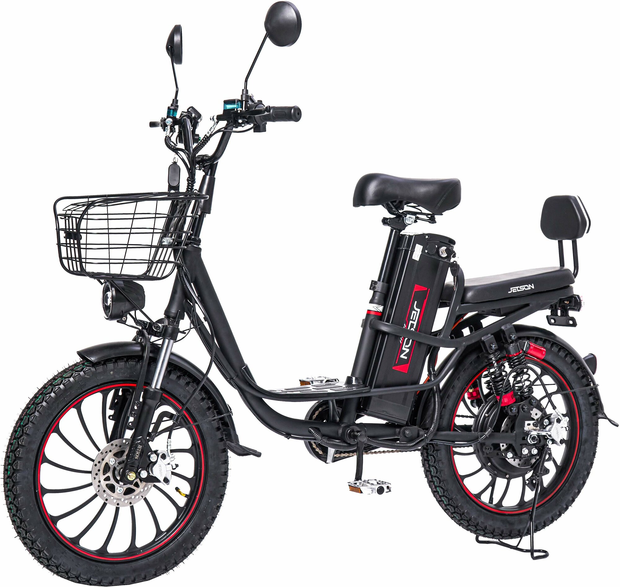 Электровелосипед Jetson PRO MAX 20D BLACK (60V/20Ah) (гидравлика)