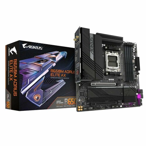 Материнская плата Gigabyte B650M Aorus Elite AX 25336₽