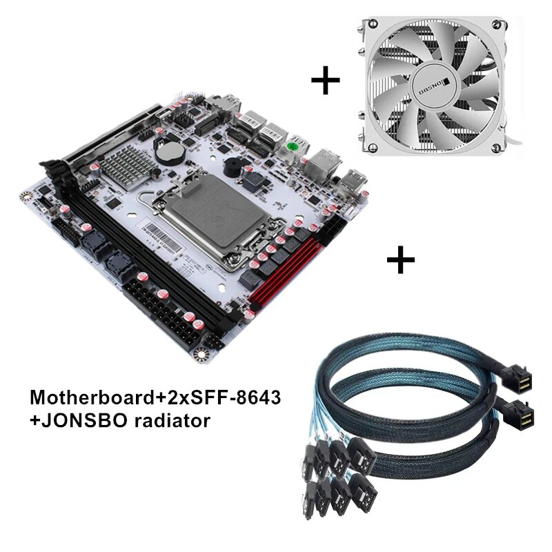 KingnovyPC N13 Q670 plus материнская плата для мини-ПК, Q670 vPro JONSBO, No CPU No Ram No HD