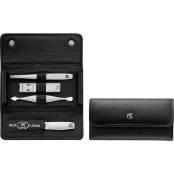 ZWILLING JA HENCKELS Сумка-футляр ZWILLING TWINOX, 4 предмета, черный Маникюрный лак для ногтей