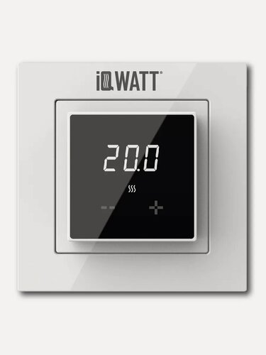 Изображение товара Электронный термостат IQ THERMOSTAT D black/white без wi-fi