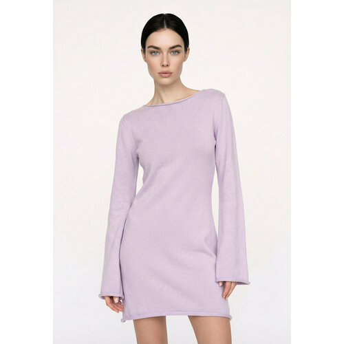 фото Платье kivi clothing, размер 40-42, сиреневый