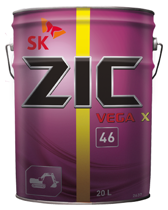 Zic Vega X 46 (20L)_Масло Гидравлич. ! Синт Din 51524 Part-3 (Hvlp), Iso 11158, 6743/4 (Hv/Hs/Hd) Zic арт. 192637