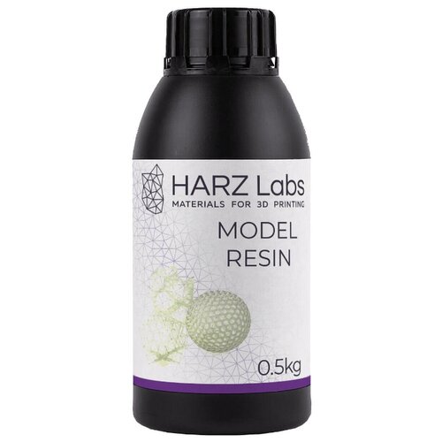 Фотополимер HARZ Labs Model Resin натуральный (0.5л)