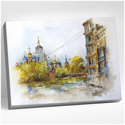 Картина по номерам (40х50) Дорофеев С. В. Москва, Улица Варварка (31 цвет) HR0267
