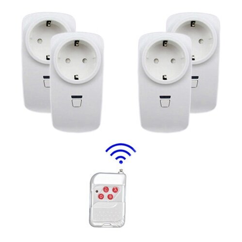 Дистанционные розетки, дальность 100м (00175)