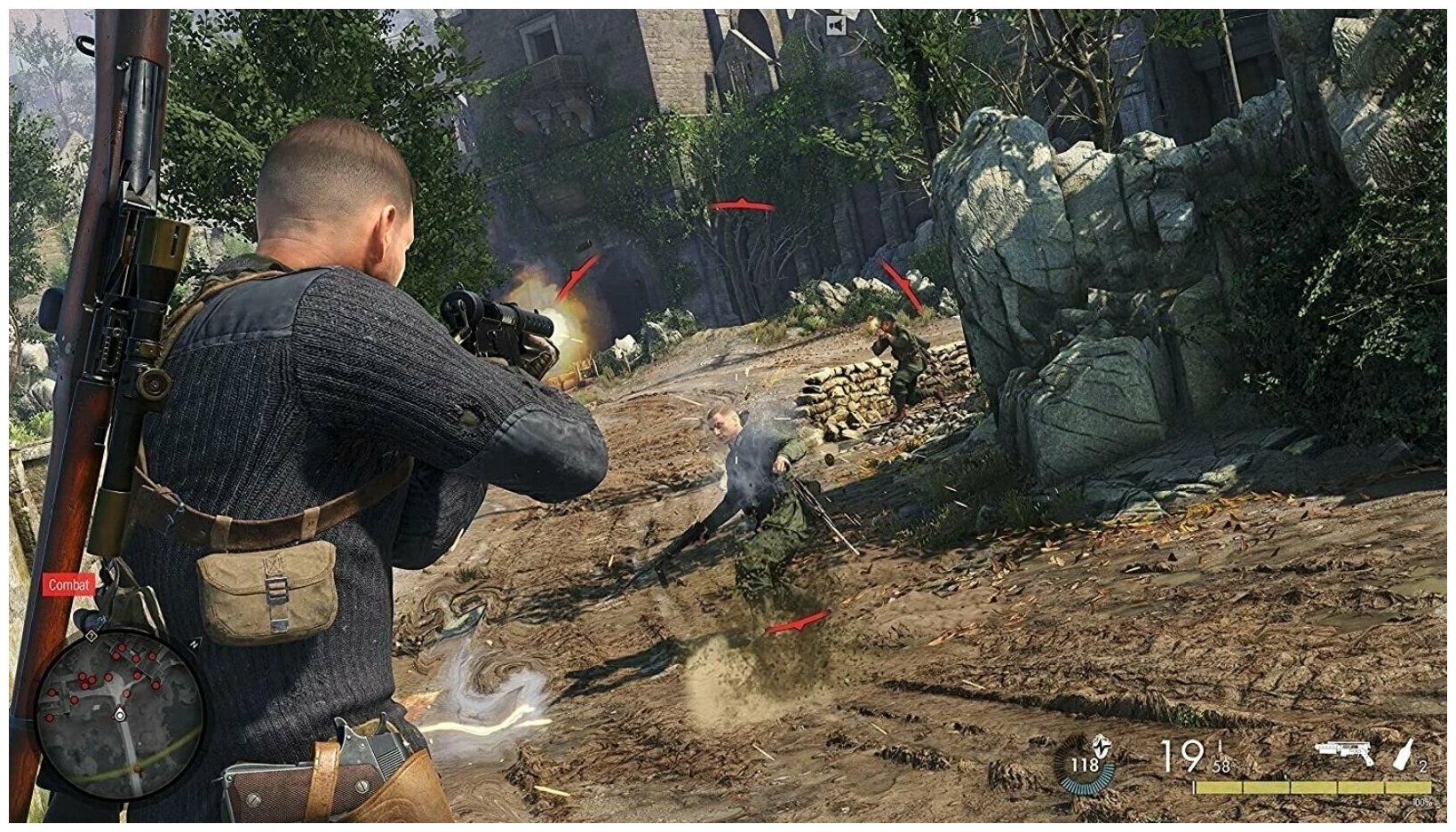 Игра PS4 - Sniper Elite 5 (русские субтитры)
